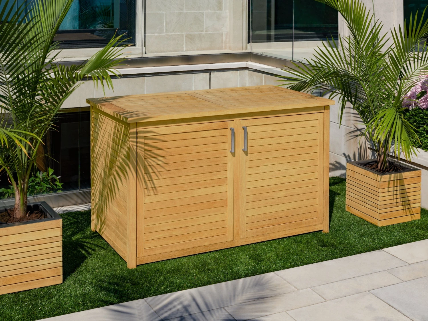 NewAge Products Rhodes Square Planter & Rectangular Planter (Set Of 2) 5 NewAge Products Rhodes Square Planter & Rectangular Planter (Set Of 2)