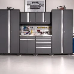 NewAge Products Pro Series 8 Piece Cabinet Set Garage Storage