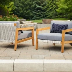 NewAge Products Patio Furniture Lakeside 3 Piece Set With Coffee Table 53 NewAge Products Patio Furniture Lakeside 3 Piece Set With Coffee Table