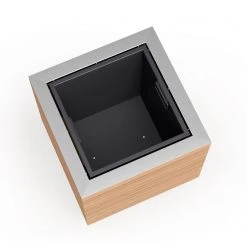 NewAge Products Rhodes Square Planter (Set Of 2) Planter Boxes