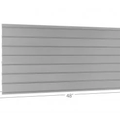 NewAge Products 2 X Bold Series 48 In. Slatwall Backsplash Wall Organization 16 NewAge Products 2 X Bold Series 48 In. Slatwall Backsplash Wall Organization