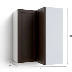 NewAge Products Home Extended Corner Wall Cabinet - 27 Inch
