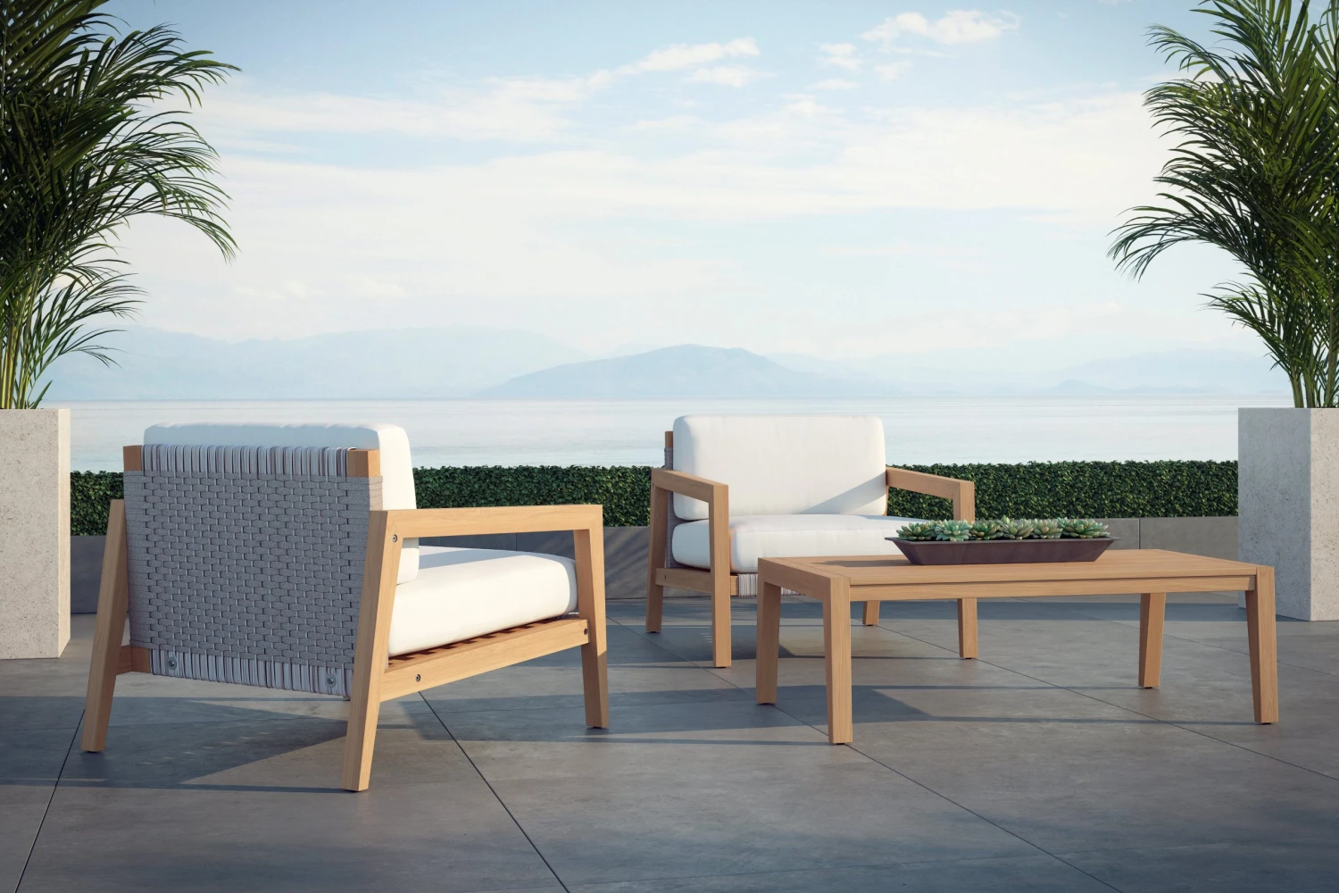 NewAge Products Patio Furniture Lakeside 3 Piece Set With Coffee Table 30 NewAge Products Patio Furniture Lakeside 3 Piece Set With Coffee Table