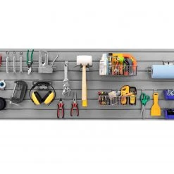 NewAge Products Steel Slatwall 20-Piece Accessory Kit