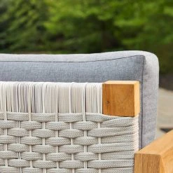 NewAge Products Sofas & Sectionals Lakeside 8 Piece Chat Set With 3-Seater Sofa And Umbrella