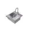 NewAge Products 24 In. Standard Sink With Classic Pull Down Faucet Shop Kitchen Sets