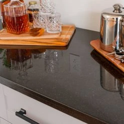 NewAge Products Home Bar Cabinets Home Bar 4 Piece Cabinet Set With Glass Door And Single Drawer Cabinets - 24 Inch