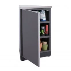 NewAge Products Outdoor Kitchen Aluminum 45 Degree Corner Cabinet - Slate Gray 12 NewAge Products Outdoor Kitchen Aluminum 45 Degree Corner Cabinet - Slate Gray