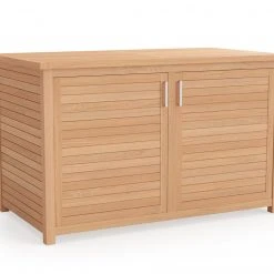 NewAge Products Patio Furniture Teak Deck Box