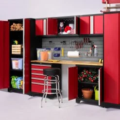 NewAge Products Pro Series 6 Piece Cabinet Set Large Storage Solutions