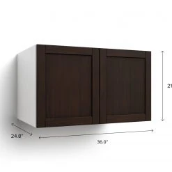 NewAge Products Home Extended Above Fridge Cabinet - 36 Inch
