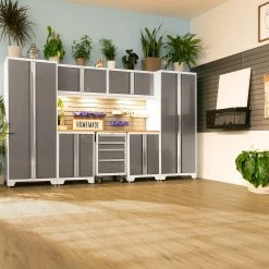 NewAge Products Large Storage Solutions Bold Series 8 Piece Cabinet Set 88 NewAge Products Large Storage Solutions Bold Series 8 Piece Cabinet Set