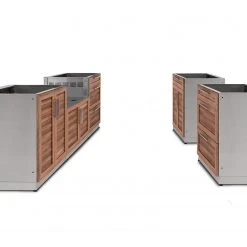 NewAge Products Outdoor Kitchen Stainless Steel 5 Piece Cabinet Set