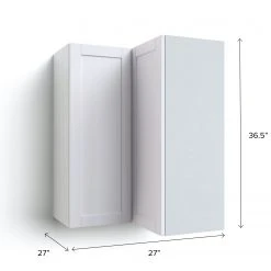 NewAge Products Home Extended Corner Wall Cabinet - 27 Inch