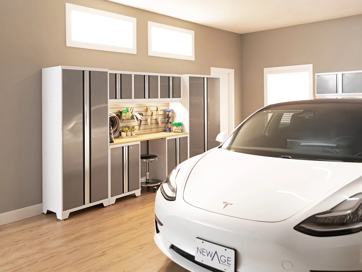 NewAge Products Large Storage Solutions Bold Series 8 Piece Cabinet Set 32 NewAge Products Large Storage Solutions Bold Series 8 Piece Cabinet Set