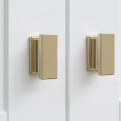 NewAge Products Kitchen Cabinet Handles Contemporary Square