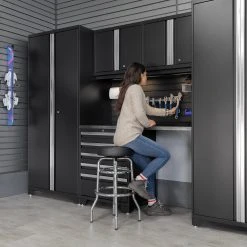 NewAge Products 2 X Pro Series 84 In. Diamond Plate Slatwall Backsplash