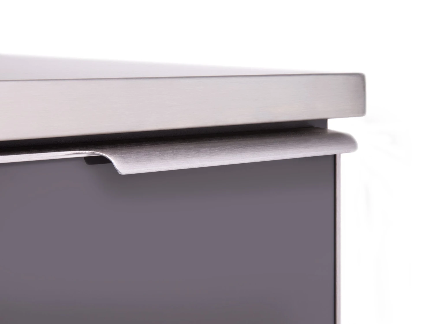 NewAge Products Outdoor Kitchen Aluminum 45 Degree Corner Cabinet - Slate Gray 7 NewAge Products Outdoor Kitchen Aluminum 45 Degree Corner Cabinet - Slate Gray