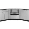 NewAge Products Outdoor Kitchen Stainless Steel 5 Piece Cabinet Set