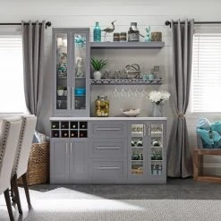 NewAge Products Home Bar 2-Door Cabinet - 21