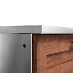 NewAge Products Outdoor Kitchen Stainless Steel 2 Piece Cabinet Set