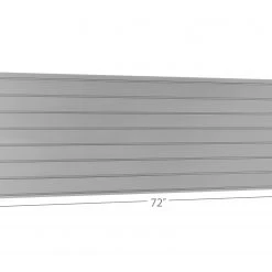 NewAge Products Bold Series 48 In. And 72 In. Slatwall Backsplash Set